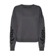 Vero Moda Petite Majica antracit / črna