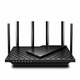TP-Link Archer AX72, Wi-Fi 6 (802.11ax), Dvofrekvencijski (2,4 GHz / 5 GHz), Ethernet LAN veza, Crno, Prijenosni ruteri