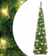 Umjetno božićno drvce 50 LED žarulja zeleno 120 cm