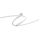 IUC-1105 USB-A na Lightning kabel 60 cm bel