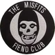 Misfits Fiend Club Našitek za šivanje 90 x 90 mm