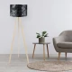 Opviq Podna lampa AYD-1216, Crna