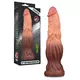 9.5“ Dual layered Platinum Silicone Cock