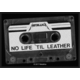 Metallica No Life Til Leather Šivalni obliž Črna