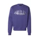 ALPHA INDUSTRIES Majica Studio Edition Vibe lila/bela