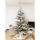 EVERLANDS Novogodišnja jelka SNOWY SILVER FIR 240 cm, Zeleno- bela