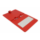 AIREN AiTab Usnjeni etui 3 s tipkovnico USB 9,7 RED (CZ/SK/DE/UK/US... razporeditev)
