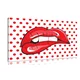 Slika pop art ustnice - 30x20