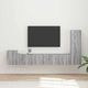 Komplet TV omaric 3 pcs Siva Sonoma Konstruiran les - vidaXL - Siva - 47.88 - 30 x 31 x 100 cm - 2025-vidaXL-Uvoz_2