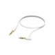 Hama 173874 audio cable 0.5 m 3.5mm White