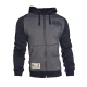 Lonsdale Mens hooded zipsweat jacket slim fit