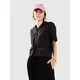 Womens Seersucker shirt - black