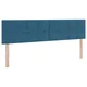 vidaXL vidaXL Postelja s shranjevanjem z vzmetnico Temno modra 90 x 200 cm, (5000100868)