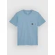 Element Icon Label Pocket moška majica faded denim