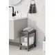 Aberto Design Polica za odlaganje TKRLKKT-2K-2, 23x36x40 cm, Siva