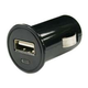 Pama avtopolnilec 12/24V univerzalni črn z izhodom USB 1000 mAh