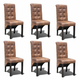 Set od 6 visokokvalitetnih blagovaonskih stolica