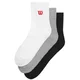 Nogavice Wilson Quarter Top Sock 3 Pack Multicolor L