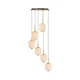 Zuma Line 003064-034750- LED luster na sajli AKARI LED/34W/230V prečnik 50,5 cm zlatna