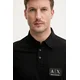 Bombažen polo Armani Exchange