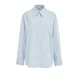 WE Fashion Bluza svetlo modra / bela