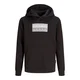 Jack & Jones Junior Majica JCOFusion siva/svetlo siva/črna