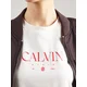 Calvin Klein Jeans Majica Concept rdeča / bela