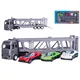 Avtomobilski transporter 22cm kovinski prosti tek z avtomobili 3kos 7cm kovinski prosti tek