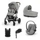 Cybex Voziček 4v1 plus nosilka AMYA Balios komplet stone grey