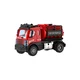 Avto gasilci s cisterno plast 12cm na vzvratno navijanje, 17x12x8cm