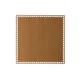 AtmoWood Leseno dno/pokrov za košaro - kvadratni hrast Izberite različico: 15x15 cm