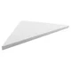 ABELINE Rockstone kotna polica 200x200mm, bela mat - Bela - 200x12x200 mm - Sapho - ABELINE - 24 - Trdna površina - 200 - Polica: vogal - Kvadratni - 200 - 12 - 200 - 14