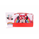 Disney Minnie Mouse Kozmetična torbica, prozorna + sponke, elastike