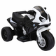 HOMCOM električno motorno kolo za otroke, največ 20 kg, z vozniškim dovoljenjem bmw, 3 kolesa, 6V akumulator, belo črno, 66x37x44cm