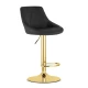 OSKAR Barska stolica Kast black / gold baza