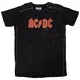 AC/DC Logo Wash Black L Majica