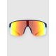 Red Bull SPECT Eyewear DAKOTA-004 Matt Metallic Blue Sunglasses red revo