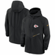 Kansas City Chiefs Nike Field FZ zip majica sa kapuljačom