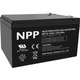 NPP NP12V-12Ah, AGM Battery, C20=12AH, T2, 151x98x95x100, 3,3KG, crna
