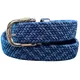Moški pas Alberto Gürtel Multicolor Braided 90 cm, 11,5/46
