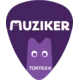 Muziker 0.60 Tortex Standard Purple Light-Medium 0.6