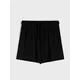 Sinsay - Rebraste kratke pantalone - crno