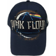 Pink Floyd Unisex Baseball Cap Dark Side of the Moon Album Distressed (Navy Blue)