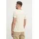 Bombažna kratka majica Alpha Industries moška, bež barva, 100501CB