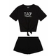 Trenirka za mlade EA7 Girl Jersey Tracksuit - black