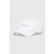 Pamučna kapa sa šiltom Calvin Klein boja: bijela, s uzorkom