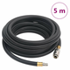 Hibridno zračno crijevo crno 0,6  5 m od gume i PVC-a