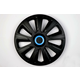 CAR 888 ACCESSORIES Univerzalne Ratkapne 16 Black/Blue Abs Set