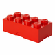 LEGO KUTIJA ZA ODLAGANJE ILI UŽINU, MALA (8): CRVENA