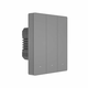Sonoff Smart 3-Channel Wi-Fi Wall Switch black - 1320 W (440 W / channel) - 100-240V AC 50 / 60Hz 6A (2A / bands) - 100-240V AC 50 / 60Hz 5A - IEEE 802 / b / g / n 2.4 GHz - Amazon Alexa - -10°C~40°C - PC V0 - Sonoff